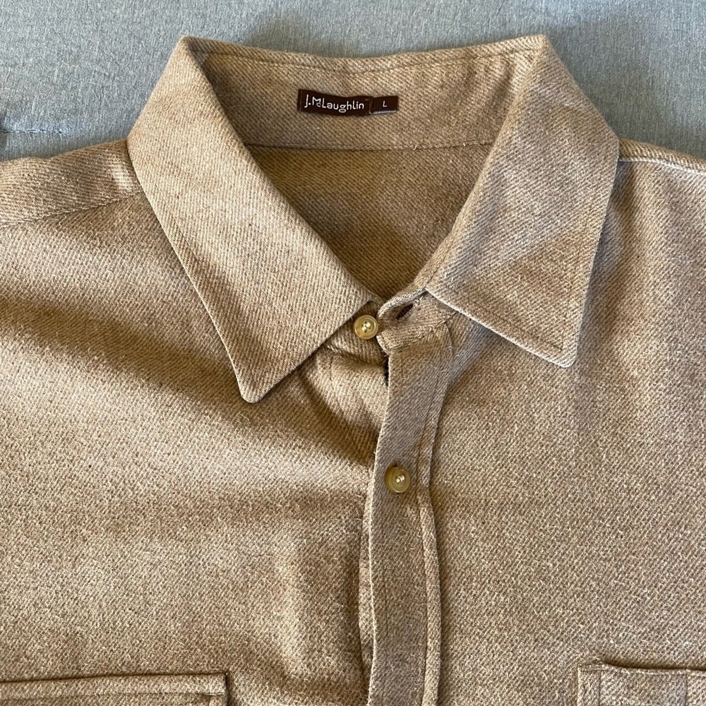 J. McLaughlin Winter Flannel EUC